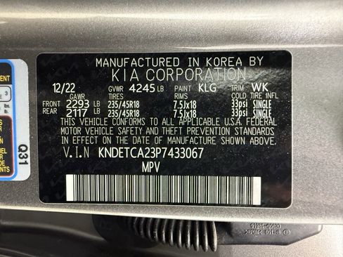 Used 2023 Kia Seltos SX w/ SX Sunroof Package image 16