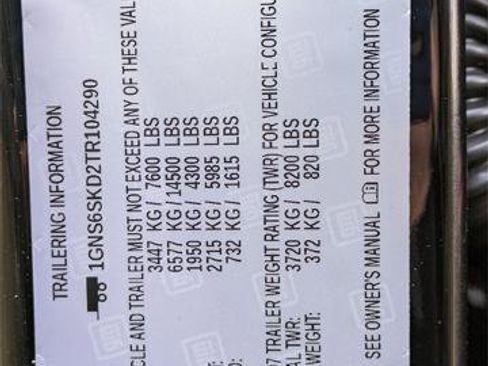 New 2026 Chevrolet Tahoe Premier w/ Sun And Tow Package image 35