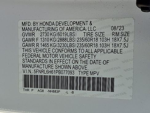 Used 2023 Honda Odyssey EX-L image 28