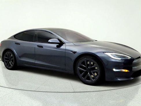 Used 2021 Tesla Model S Plaid AWD/4WD image 3