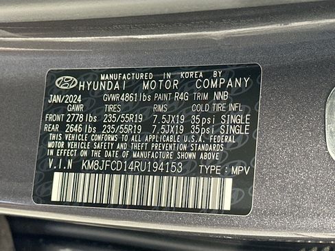 Used 2024 Hyundai Tucson N Line image 34