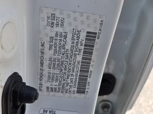 Used 2016 Honda CR-V Touring image 16