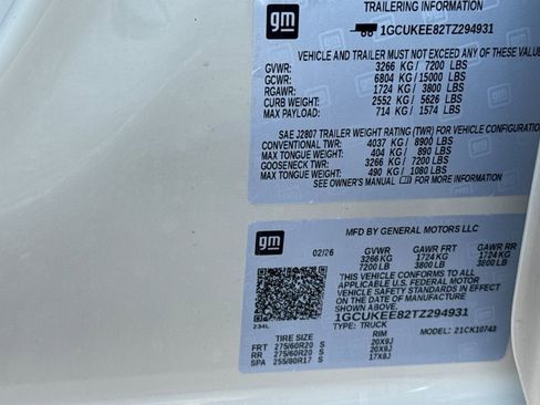 New 2026 Chevrolet Silverado 1500 RST w/ RST All Star Premium Package image 28