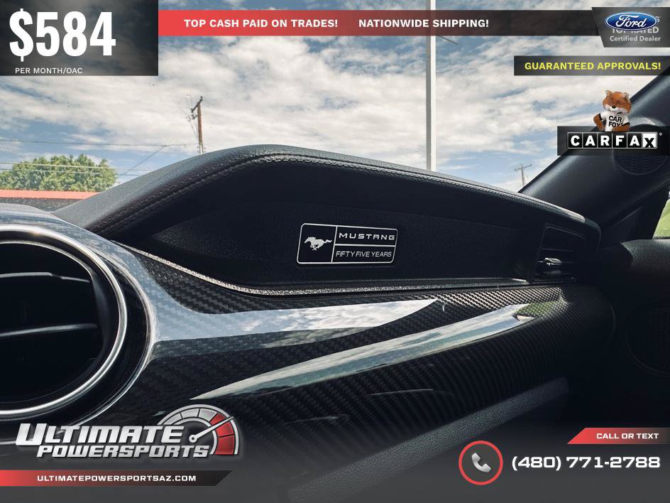 Used 2020 Ford Mustang GT Premium w/ Carbon Sport Interior Package RWD image 63
