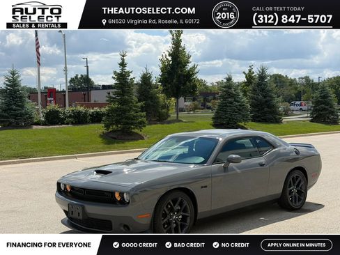 Used 2023 Dodge Challenger R/T w/ Blacktop Package RWD image 1