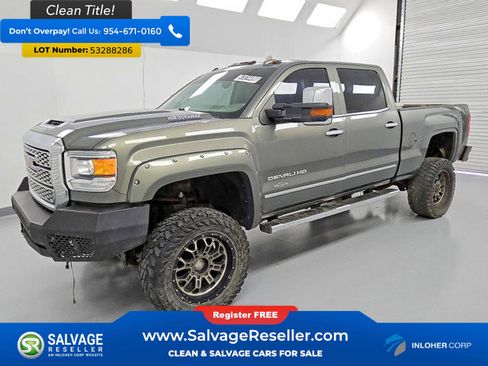 Used 2018 GMC Sierra 2500 Denali w/ Duramax Plus Package AWD/4WD image 1