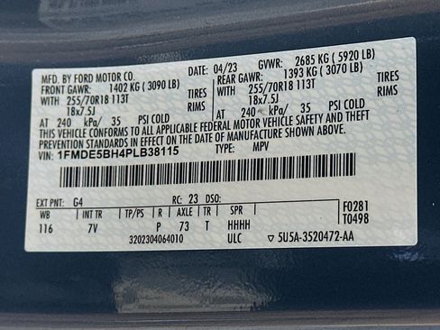 Used 2023 Ford Bronco Outer Banks AWD/4WD image 12