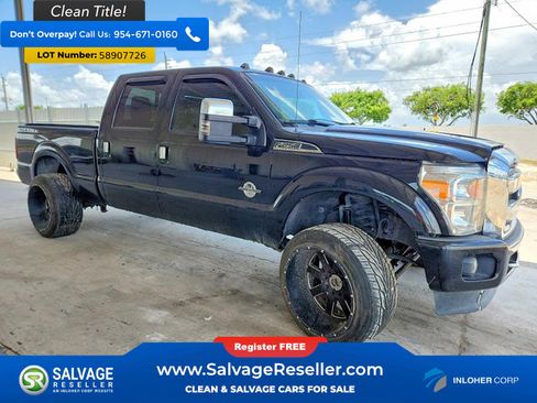 Used 2013 Ford F250 Platinum AWD/4WD image 5