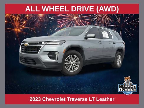 Used 2023 Chevrolet Traverse LT w/ LPO, Floor Liner Package AWD/4WD image 1