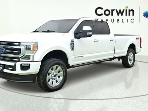 Certified 2021 Ford F350 Platinum AWD/4WD image 3