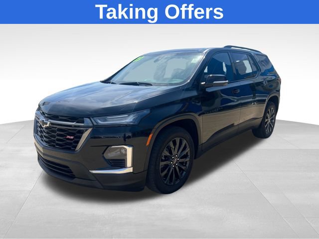 Certified 2023 Chevrolet Traverse RS w/ LPO, Floor Liner Package AWD/4WD 360° Tour