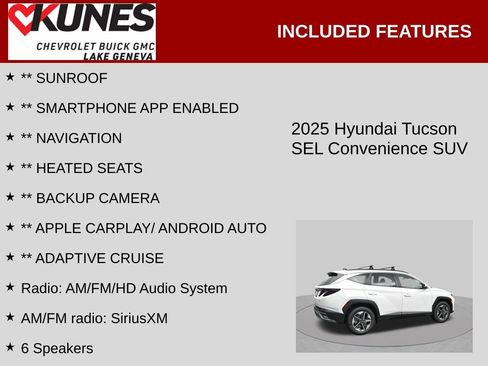 Used 2025 Hyundai Tucson SEL AWD/4WD image 2
