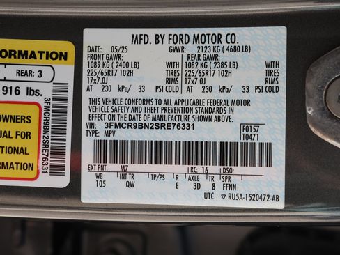 Used 2025 Ford Bronco Sport Big Bend AWD/4WD image 34