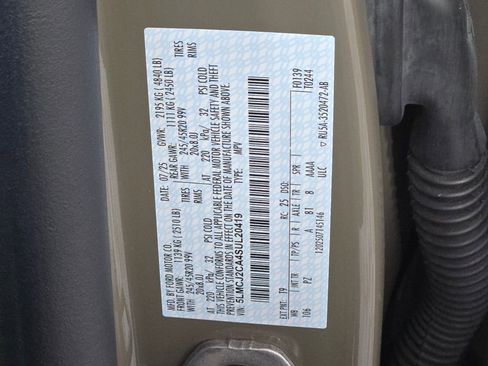 New 2025 Lincoln Corsair Reserve w/ Jet Appearance Package image 18