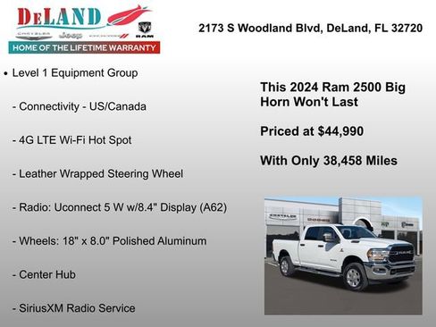 Used 2024 RAM 2500 Big Horn image 30