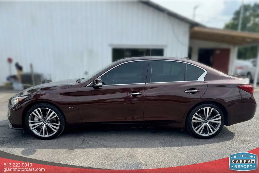 Used 2018 INFINITI Q50 Luxe AWD/4WD image 8