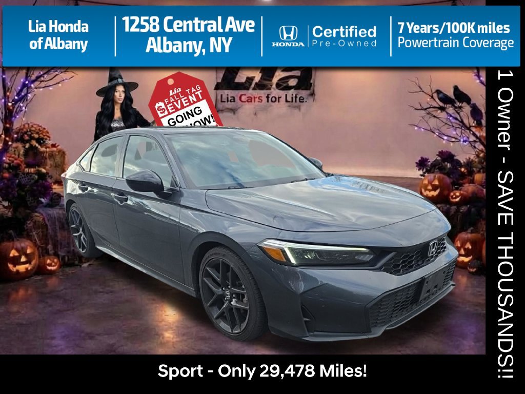 Certified 2025 Honda Civic Sport image 1