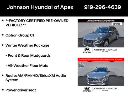 Certified 2023 Hyundai Kona SEL image 6