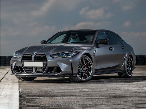 Used 2023 BMW M3 w/ M Carbon Exterior Package RWD image 1