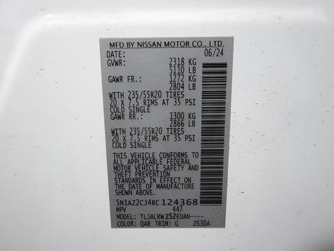 Used 2024 Nissan Murano SL FWD image 32