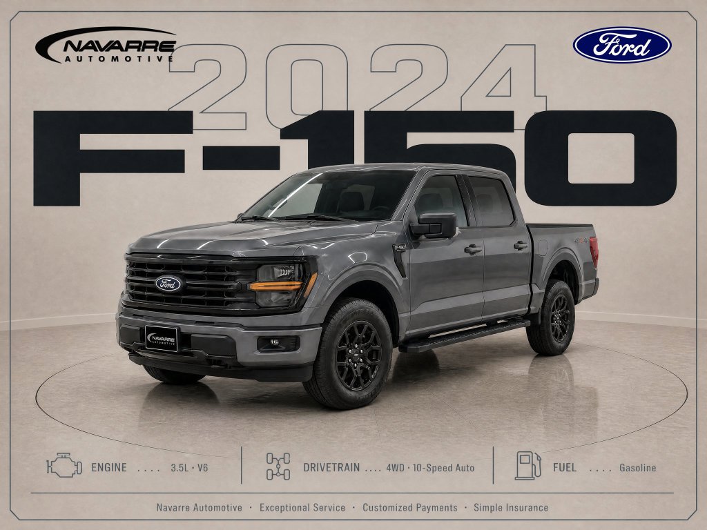 Used 2024 Ford F150 XLT w/ Equipment Group 302A MID AWD/4WD image 1