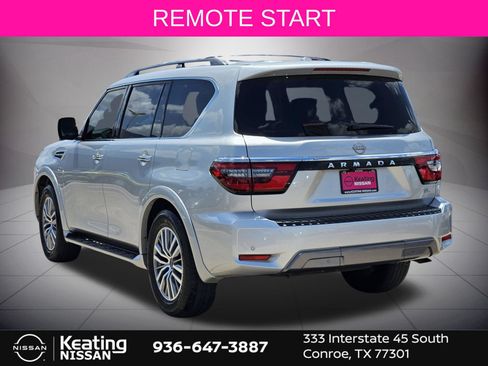 Used 2021 Nissan Armada SL w/ Captain's Chairs Package RWD image 5
