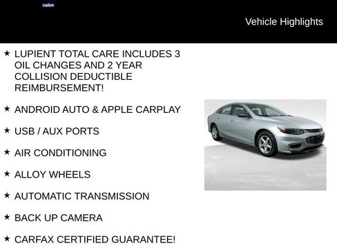 Used 2017 Chevrolet Malibu LS FWD image 7