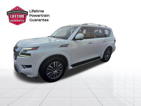 Used 2023 Nissan Armada SL w/ Captain's Chairs Package RWD image 1