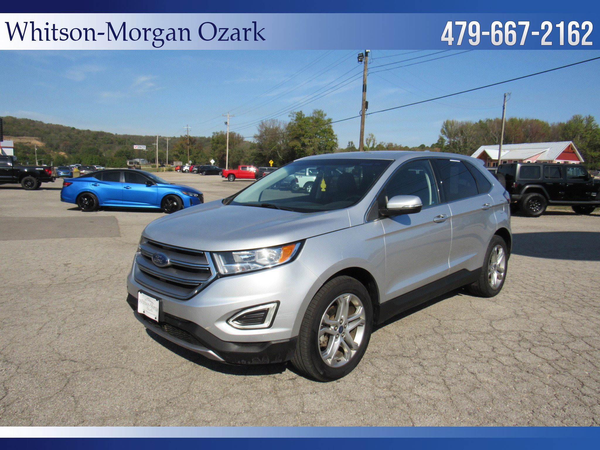 Used 2017 Ford Edge Titanium w/ Technology Package FWD image 2