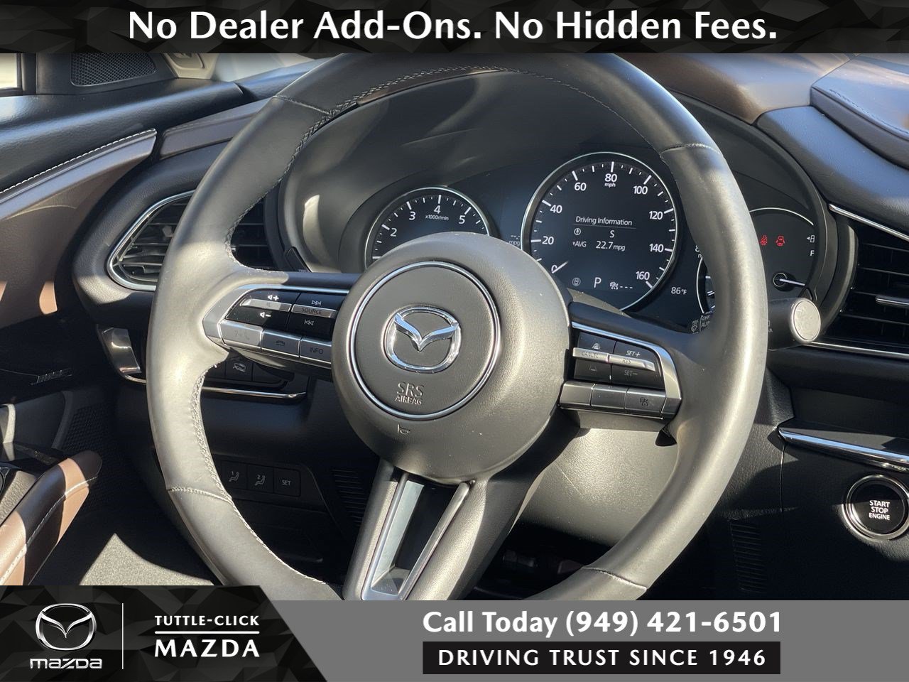 Used 2023 MAZDA CX-30 2.5 Turbo w/ Premium Package AWD/4WD image 18