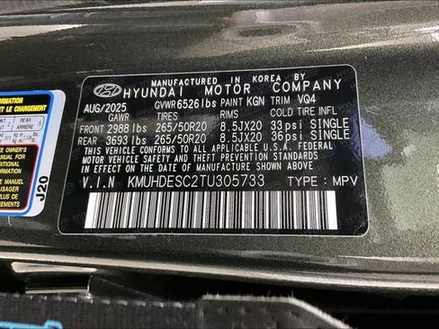 New 2026 Genesis GV80 3.5T Advanced image 19