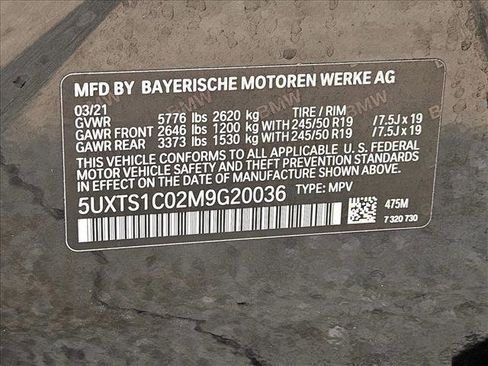 Used 2021 BMW X3 xDrive30e w/ M Sport Package image 26