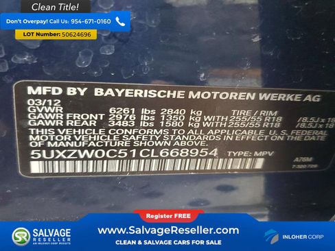 Used 2012 BMW X5 xDrive35d AWD/4WD image 17