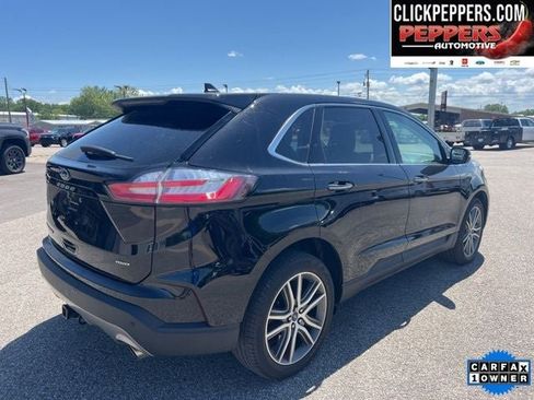 Used 2022 Ford Edge Titanium w/ Class II Trailer Tow Package AWD/4WD image 6