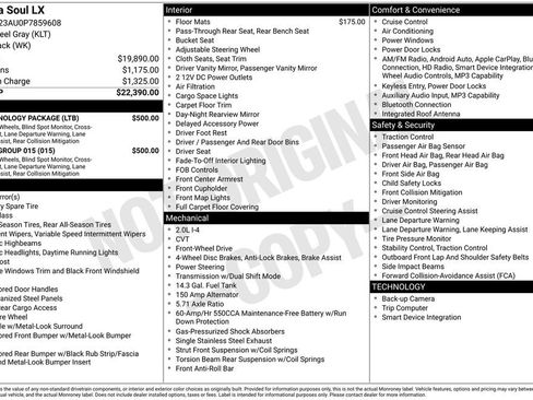 Used 2023 Kia Soul LX w/ Option Group 015 FWD image 17