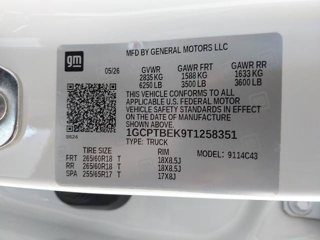 New 2026 Chevrolet Colorado W/T w/ WT Custom Package AWD/4WD image 34