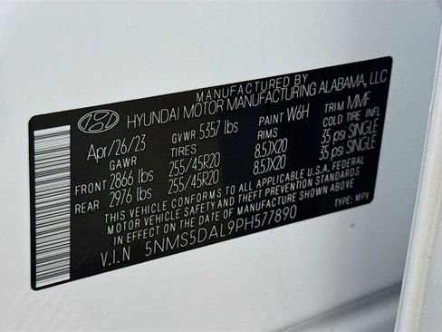 Used 2023 Hyundai Santa Fe Calligraphy w/ Cargo Package AWD/4WD image 17
