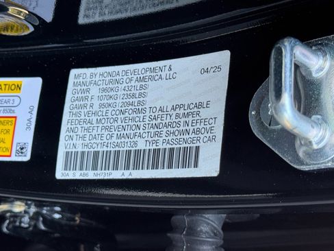 Used 2025 Honda Accord SE image 39