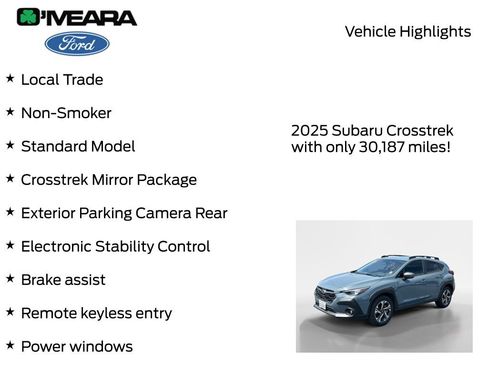 Used 2025 Subaru Crosstrek 2.5i Premium w/ Crosstrek Mirror Package AWD/4WD image 7