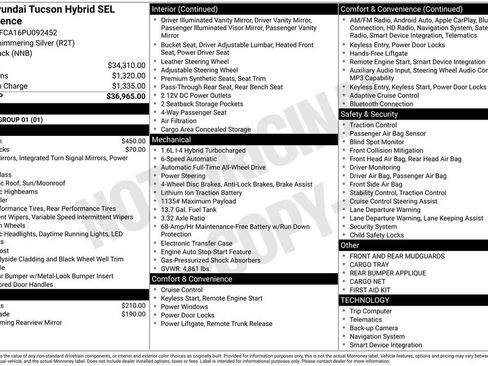 Used 2023 Hyundai Tucson SEL AWD/4WD image 5