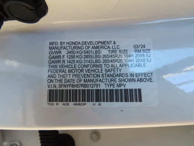 Certified 2024 Honda Passport EX-L image 27