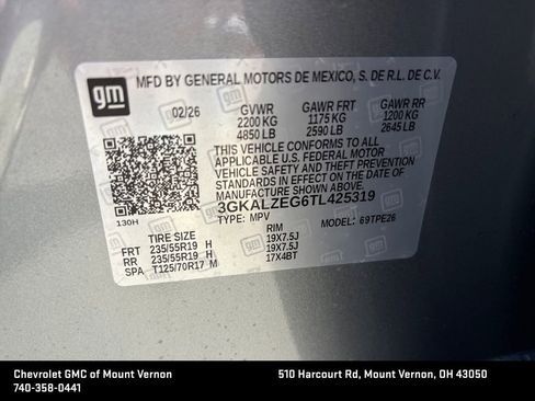 New 2026 GMC Terrain Denali w/ LPO, Black Badging Package image 28