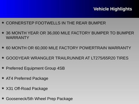Used 2026 GMC Sierra 3500 AT4 AWD/4WD image 16
