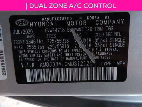 Used 2021 Hyundai Tucson SEL w/ Cargo Package FWD image 16