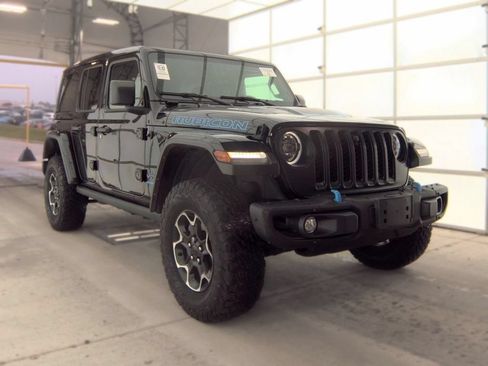 Used 2023 Jeep Wrangler Unlimited Rubicon 4xe w/ Steel Bumper Group AWD/4WD image 1