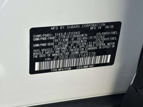 New 2026 Subaru Outback Touring XT AWD/4WD image 15