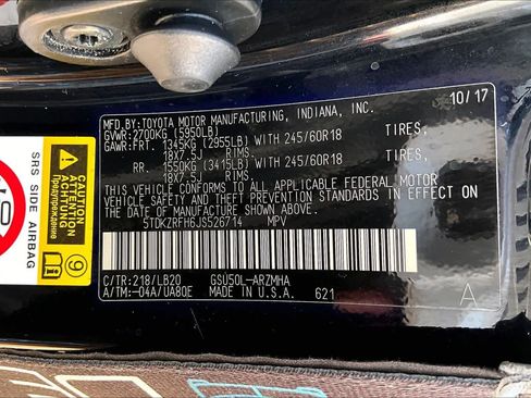 Used 2018 Toyota Highlander XLE FWD image 37