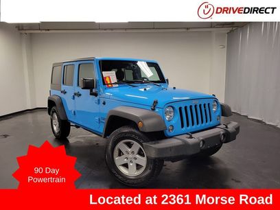 Used 2017 Jeep Wrangler Unlimited Sport w/ Quick Order Package 24S