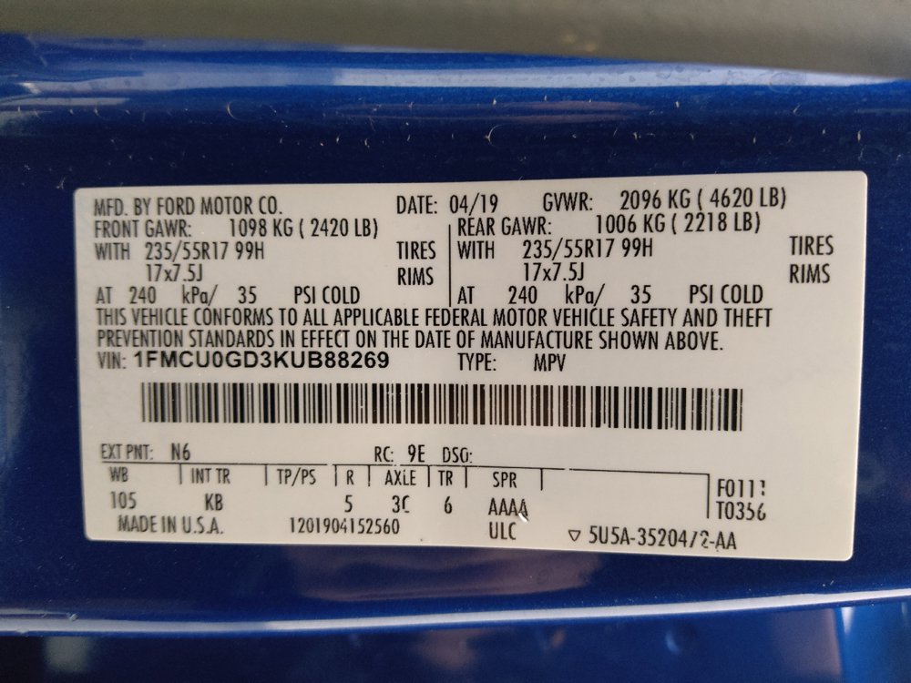 Used 2019 Ford Escape SE FWD image 33
