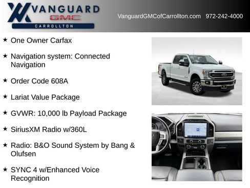 Used 2022 Ford F250 Lariat w/ Lariat Value Package AWD/4WD image 6